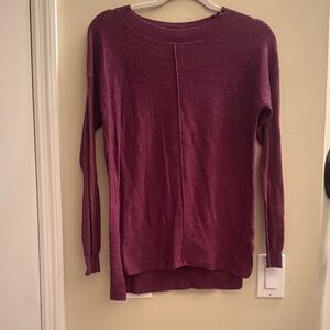 Staccato Deep Red Knit Top